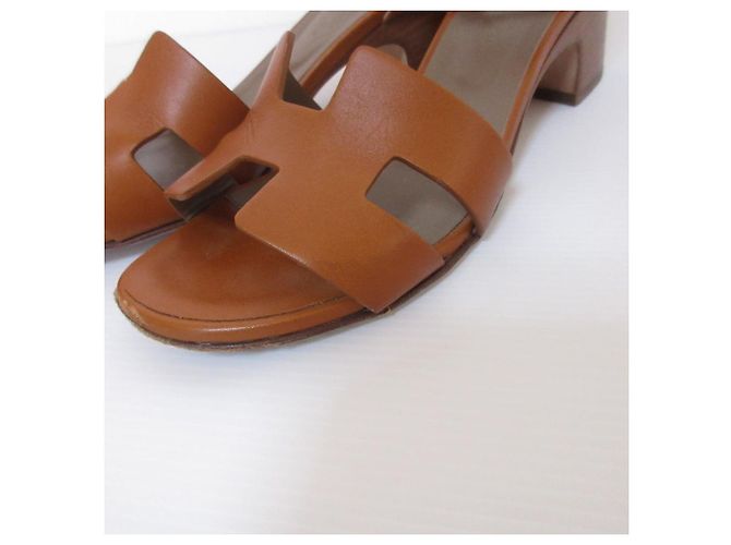 Hermès Hermes En Sandal35 Sandalen Braun - Ansicht 12