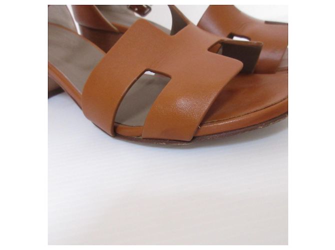 Hermès Hermes En Sandal35 Sandalen Braun - Ansicht 13