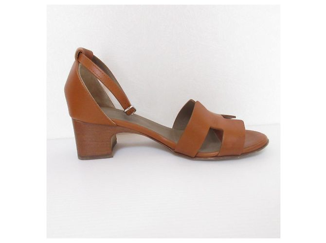 Hermès Hermes En Sandal35 Sandalen Braun - Ansicht 4