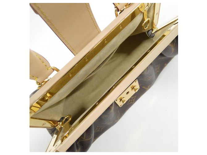 Borsa a mano clutch Monogram Louis Vuitton M46544 Marrone Monogramma - vista 10