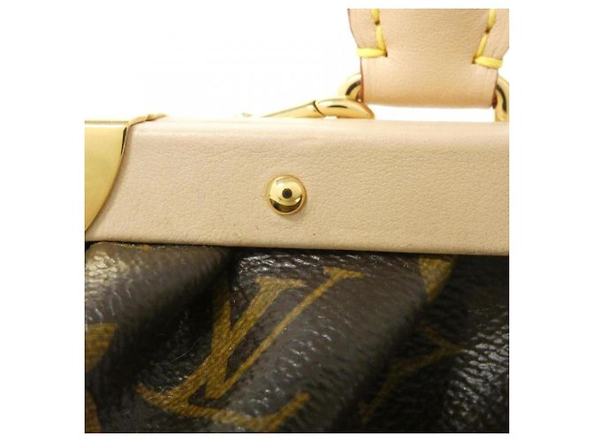 Borsa a mano clutch Monogram Louis Vuitton M46544 Marrone Monogramma - vista 5