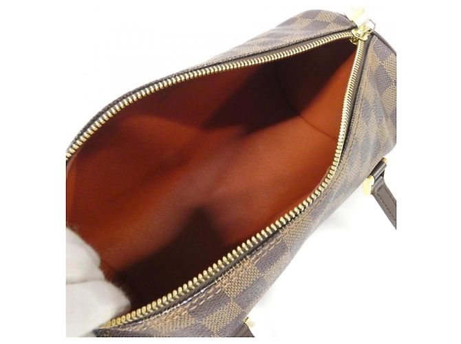Borsa a mano Damier Papillon Louis Vuitton Damier ebene - vista 9