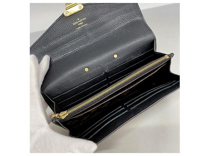 Portafoglio Lungo Pallas Monogram Louis Vuitton Nero - vista 3