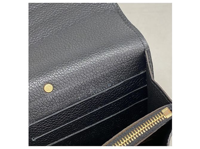 Portafoglio Lungo Pallas Monogram Louis Vuitton Nero - vista 8