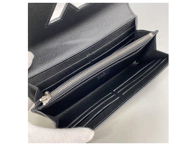 Louis Vuitton Epi Electric Twist Langbörse Schwarz - Ansicht 3