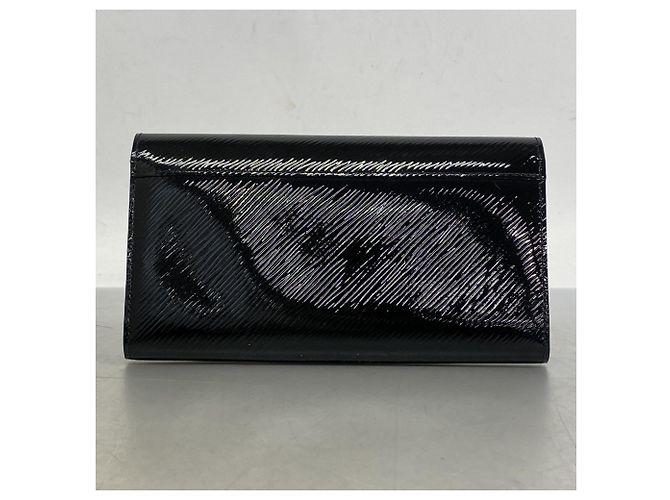 Louis Vuitton Epi Electric Twist Langbörse Schwarz - Ansicht 7