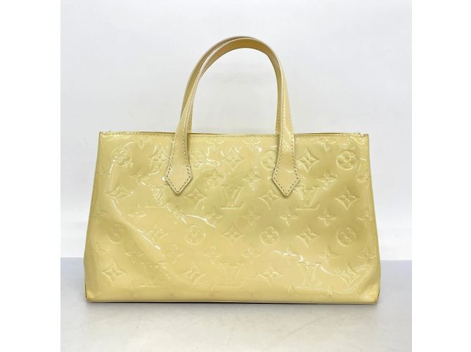 Borsa Tote Vernis Wilshire PM di Louis Vuitton Corallo - vista 12