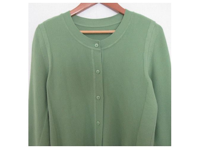 Autre Marque Crispy Strickjacke FOXEY Grün - Ansicht 3