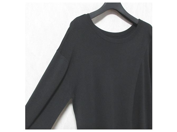 OPUS RAY Strickkleid von Theory Luxe Schwarz - Ansicht 3