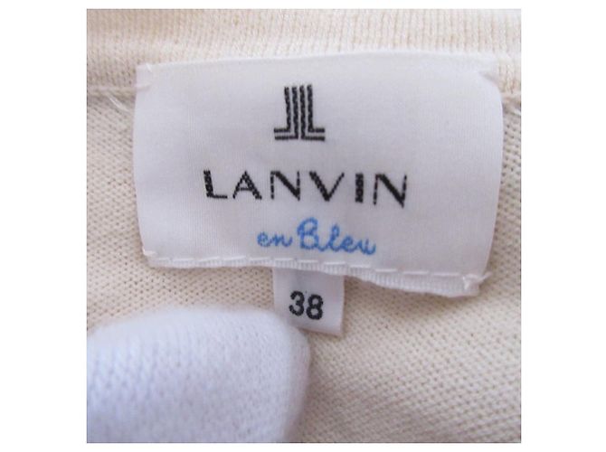 Cardigan Bijou LANVIN en Azul Blanco - vista 12