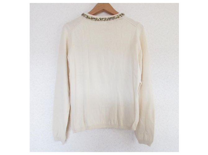 Cardigan Bijou LANVIN en Azul Blanco - vista 2