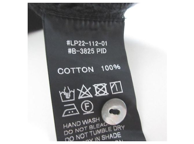 Autre Marque Vestido de algodón de la industria india Negro - vista 6