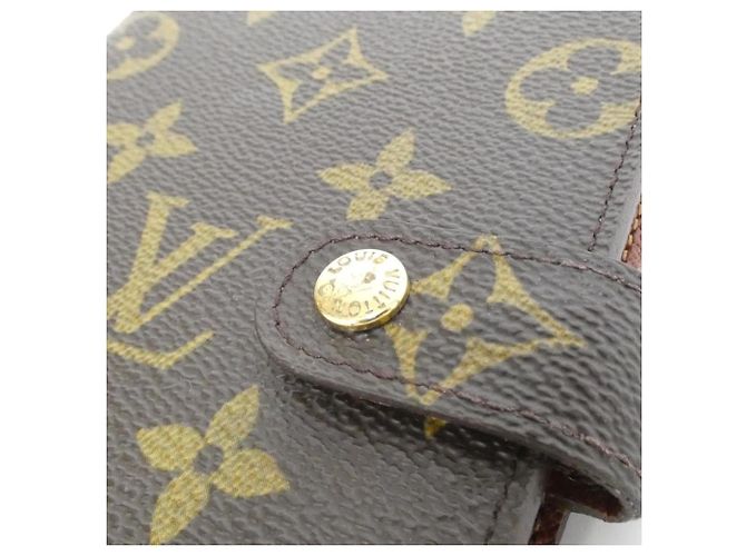 Louis Vuitton Monogramm Agenda PM Organizer Braun - Ansicht 4