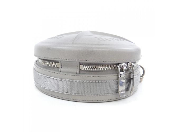 Borsa grigia Christian Dior Marrone - vista 4