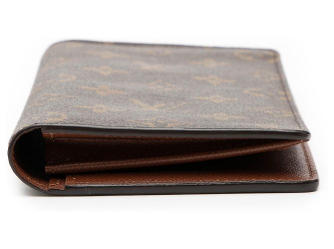 Cartera Brazza Monograma Marrón Louis Vuitton Castaño - vista 3