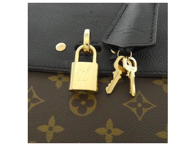 Louis Vuitton Monogram Venus Handtasche Braun Schwarz Monogramm - Ansicht 5