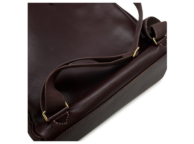 Zaino Hermès Kelly Ad GM Marrone - vista 8