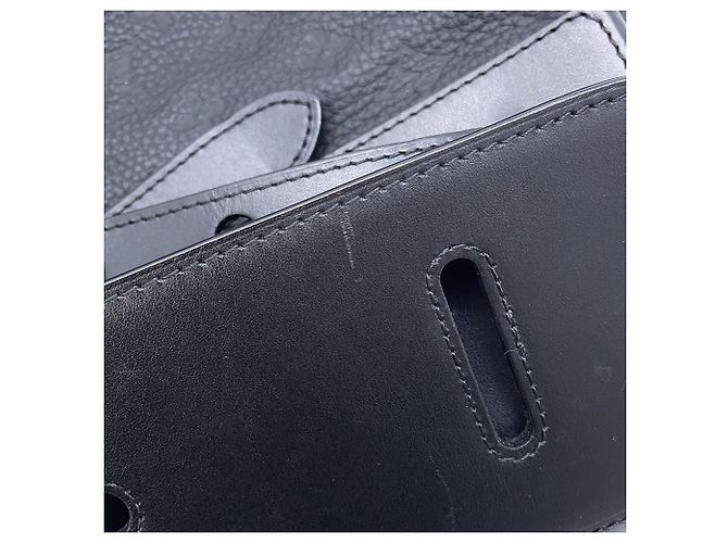Borsa Steamer PM in Taurillon Monogram Louis Vuitton Noir - vue 13