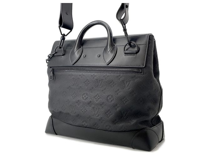 Borsa Steamer PM in Taurillon Monogram Louis Vuitton Noir - vue 2