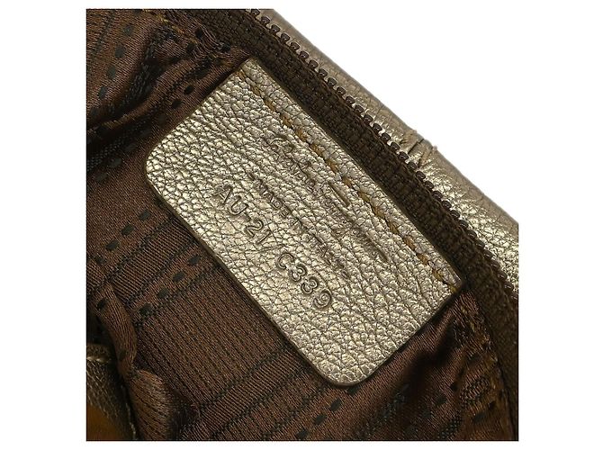 Salvatore Ferragamo Vala Leather D'oro - vista 5