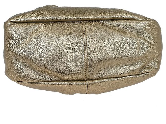 Salvatore Ferragamo Vala Leather D'oro - vista 7