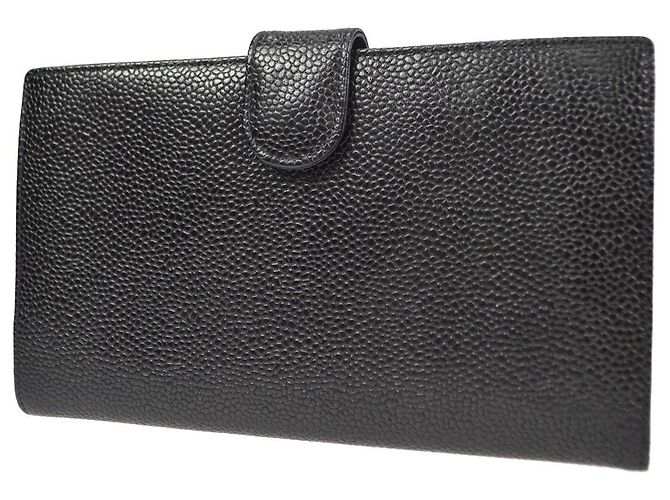 Chanel Timeless CC French Caviar Long Negro - vista 2