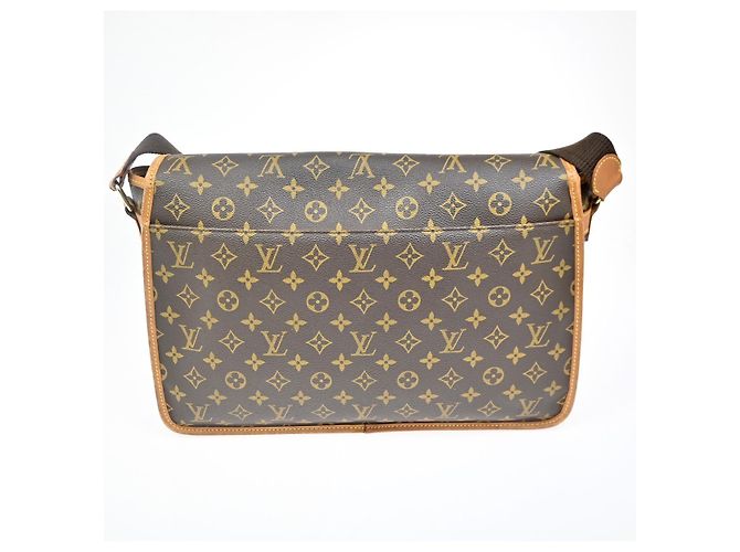 Gibeciere Borsa Messenger Gibecière Louis Vuitton in tela Monogram GM Marrone - vista 4