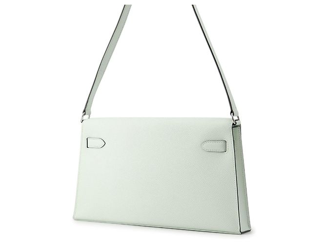 Borsa Clutch Kelly Elan Verde Menta di Hermès Verde chiaro - vista 2
