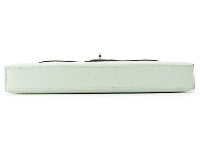 Borsa Clutch Kelly Elan Verde Menta di Hermès Verde chiaro - vista 3