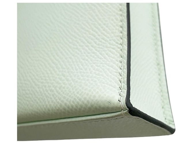 Borsa Clutch Kelly Elan Verde Menta di Hermès Verde chiaro - vista 7