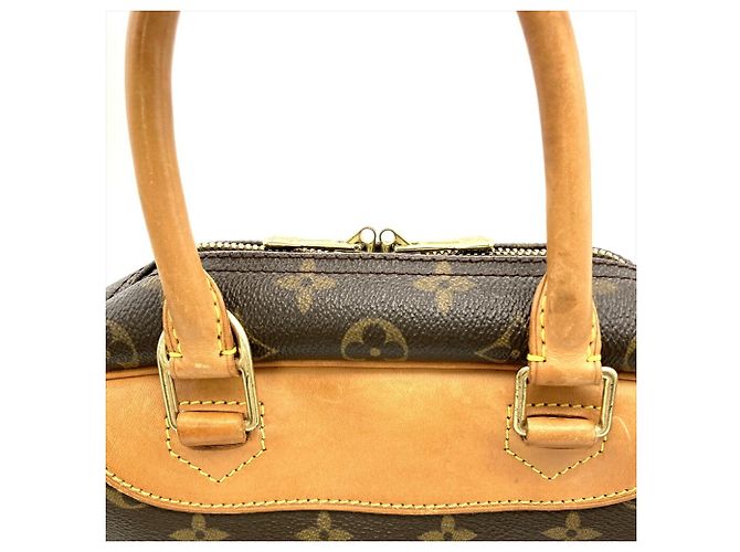 Borsa Deauville Louis Vuitton Marrone - vista 11