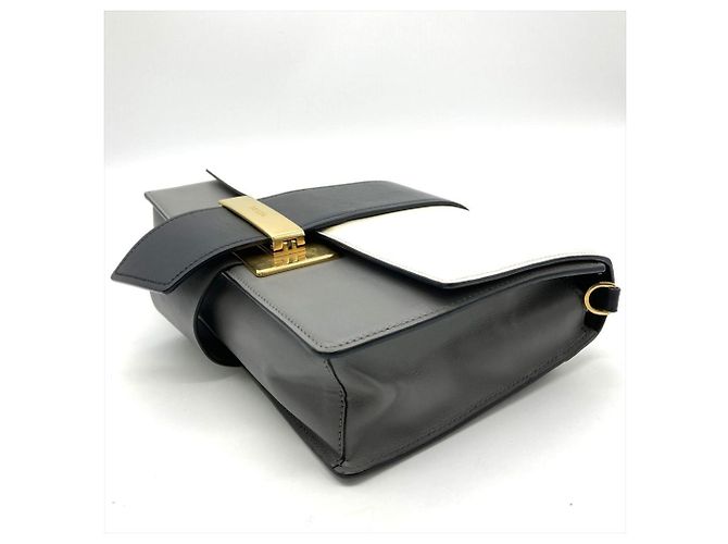 Multicolor Schultertasche PRADA Braun Weiß Mehrfarben - Ansicht 4