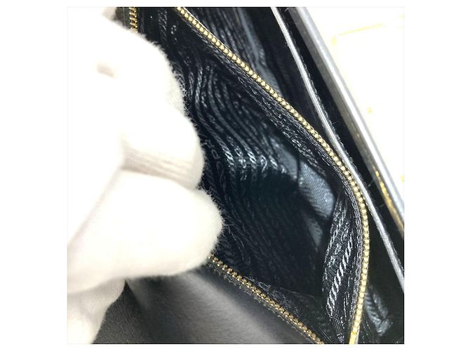 Multicolor Schultertasche PRADA Braun Weiß Mehrfarben - Ansicht 8
