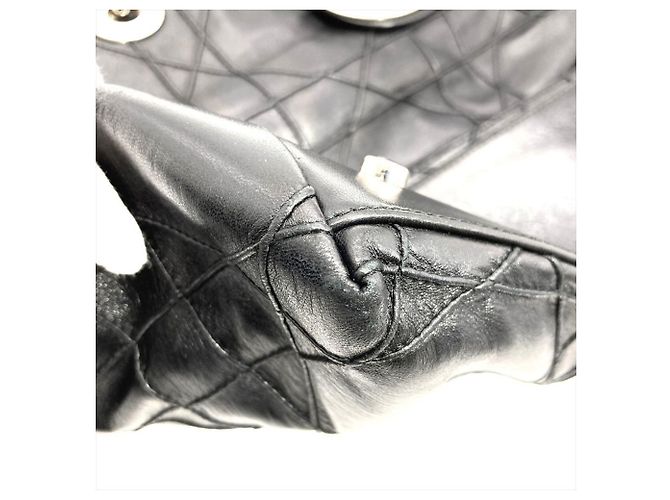 Borsa Lady Cannage di Christian Dior Nero - vista 13