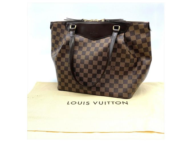 Borsa Tote Westminster GM Louis Vuitton Marrone - vista 14