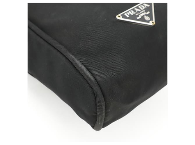 Borsa a Spalla Triangle Prada Nero - vista 4