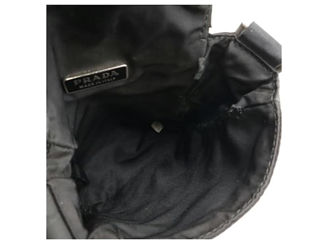 Borsa a Spalla Triangle Prada Nero - vista 6