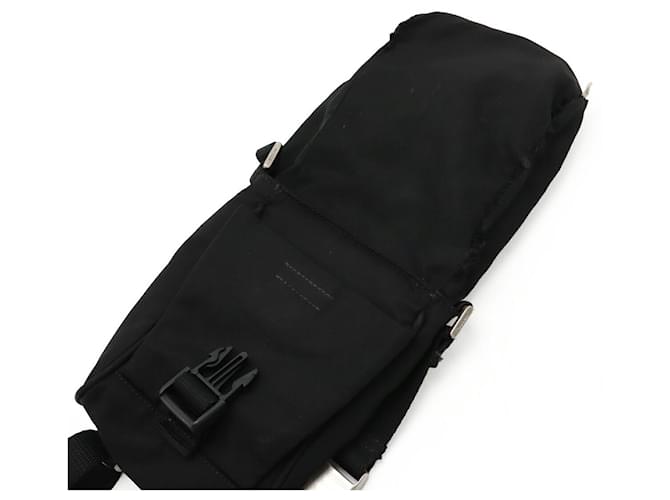 Borsa a Spalla Triangle Prada Nero - vista 7