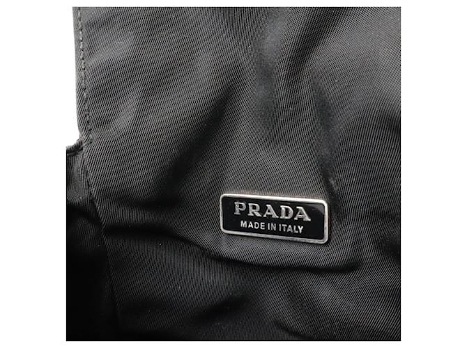 Borsa a Spalla Triangle Prada Nero - vista 9