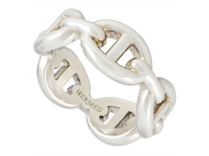 Ring Anillo Chaine d'Ancre PM de Hermès Plata - vista 2