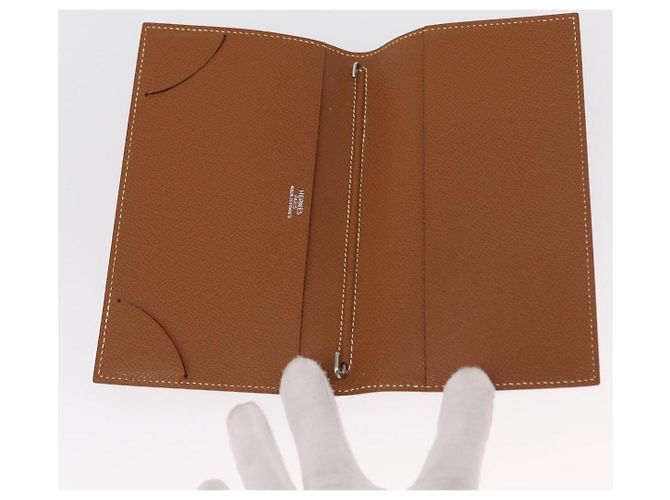 Hermès Hermes Agenda A6 Day Planner Housse Leather Brown - view 5