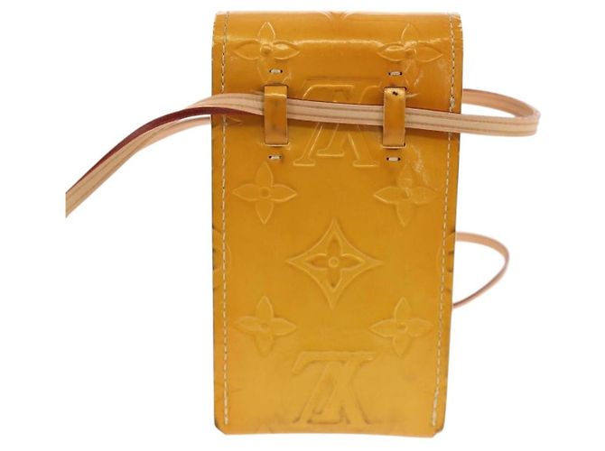 Étui à cigarettes Walker Louis Vuitton Monogram Vernis Mini Jaune - vue 2