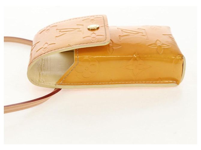 Étui à cigarettes Walker Louis Vuitton Monogram Vernis Mini Jaune - vue 3