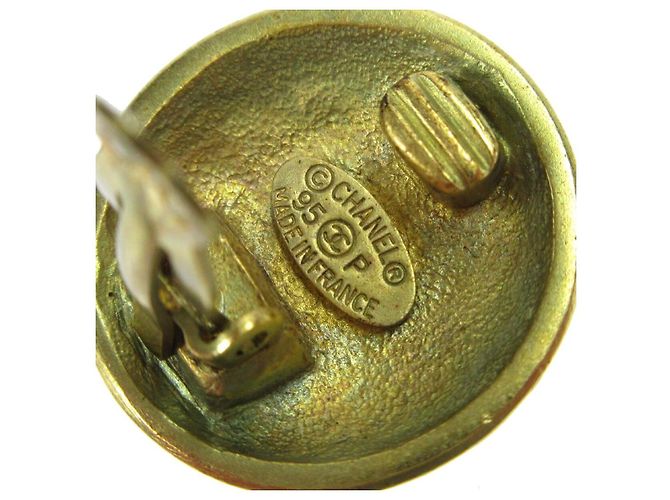 Clip Chanel CC in metallo D'oro - vista 5