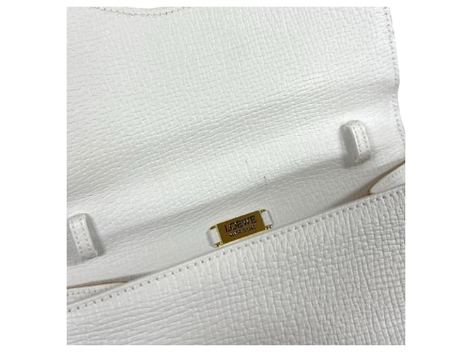 Borsa Loewe Barcellona Bianco - vista 8