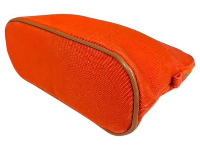 Pochette Cosmetica Mini Bolide Hermès Rosso Arancione - vista 6