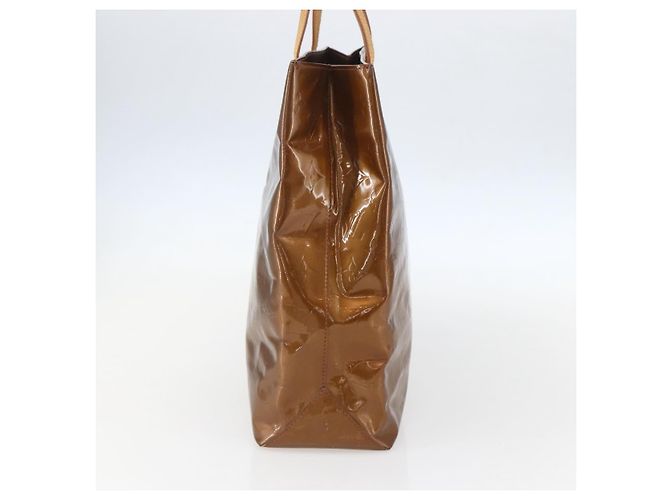 Borsa Reade Monogram Vernis MM Louis Vuitton Marrone - vista 4