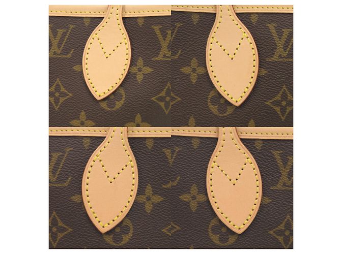 Borsa tote Louis Vuitton Neverfull MM Monogram Rose Beige Monogramma - vista 9