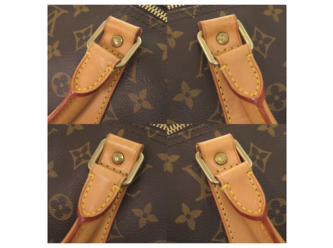 Bolso Boston Keepall 55 Monograma Louis Vuitton Castaño - vista 4
