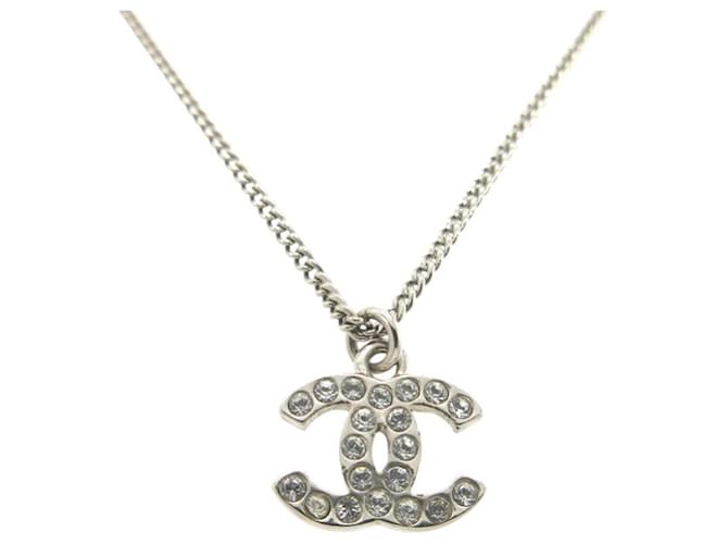 Collana Chanel Coco Mark C12V Argento - vista 3